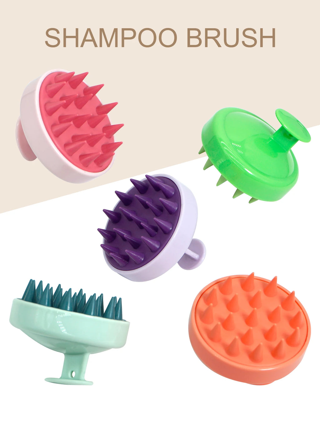 Silicone Scalp Massager