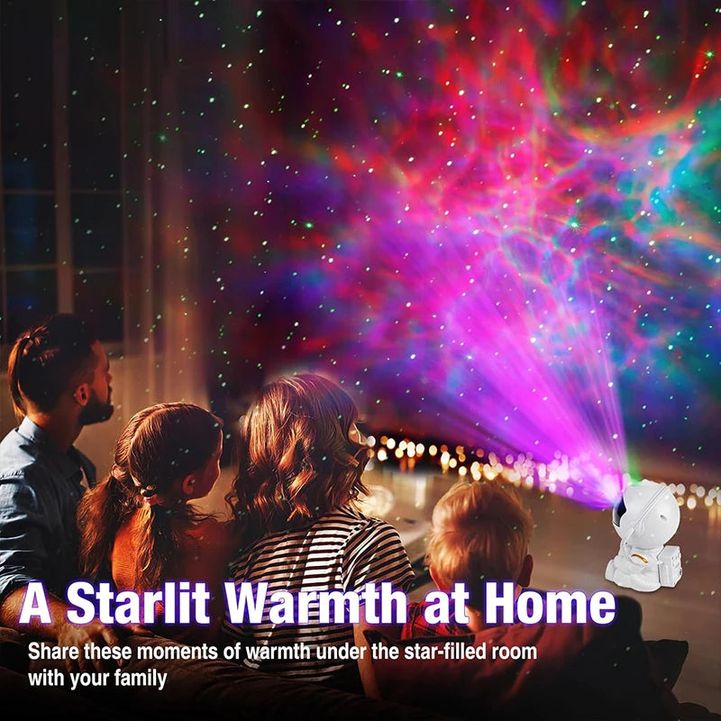 Astronaut Galaxy Projector - LED Night Light