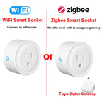 Smart WiFi/Zigbee Plug 20A - App & Voice Control
