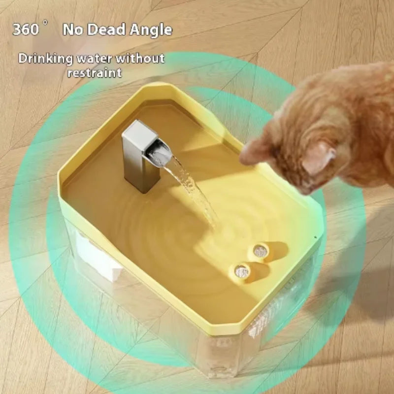 Fuente de agua para gatos detalle filtro