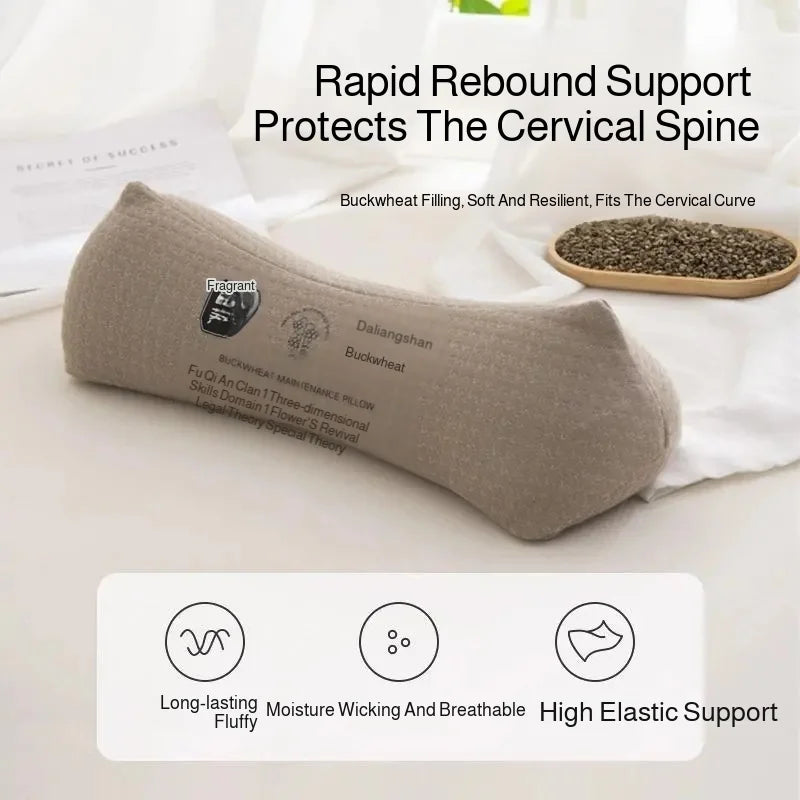 Buckwheat Cervical Traction Pillow