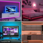 RGB LED Light Strip with Music Sync