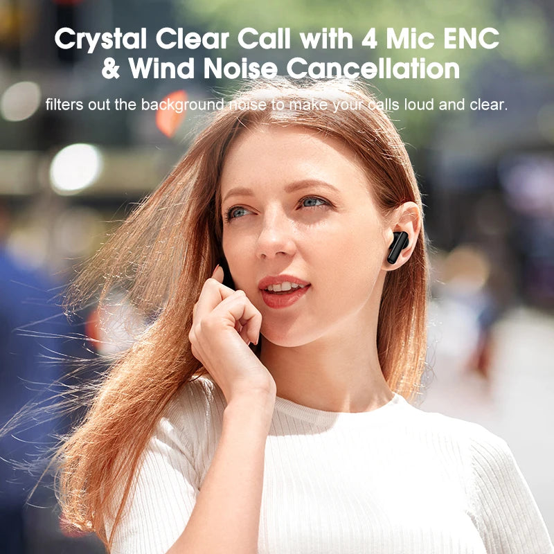 QCY T13 ANC Wireless Bluetooth 5.3 Earbuds