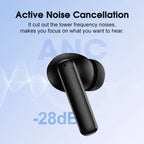 QCY T13 ANC Wireless Bluetooth 5.3 Earbuds