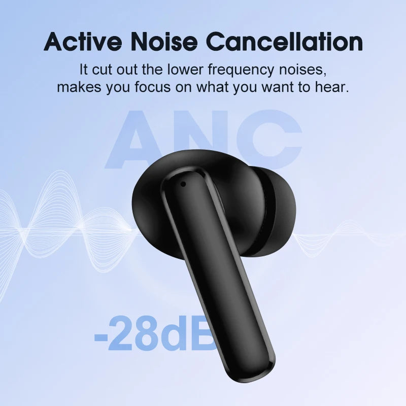 QCY T13 ANC Wireless Bluetooth 5.3 Earbuds