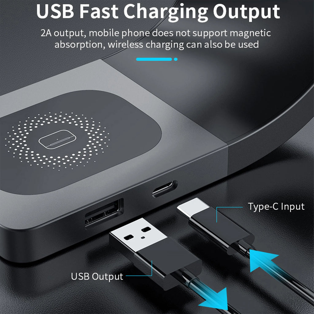 4-in-1 Magnetic Wireless Charging Station