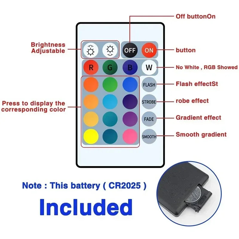 RGB LED Light Strip with Music Sync